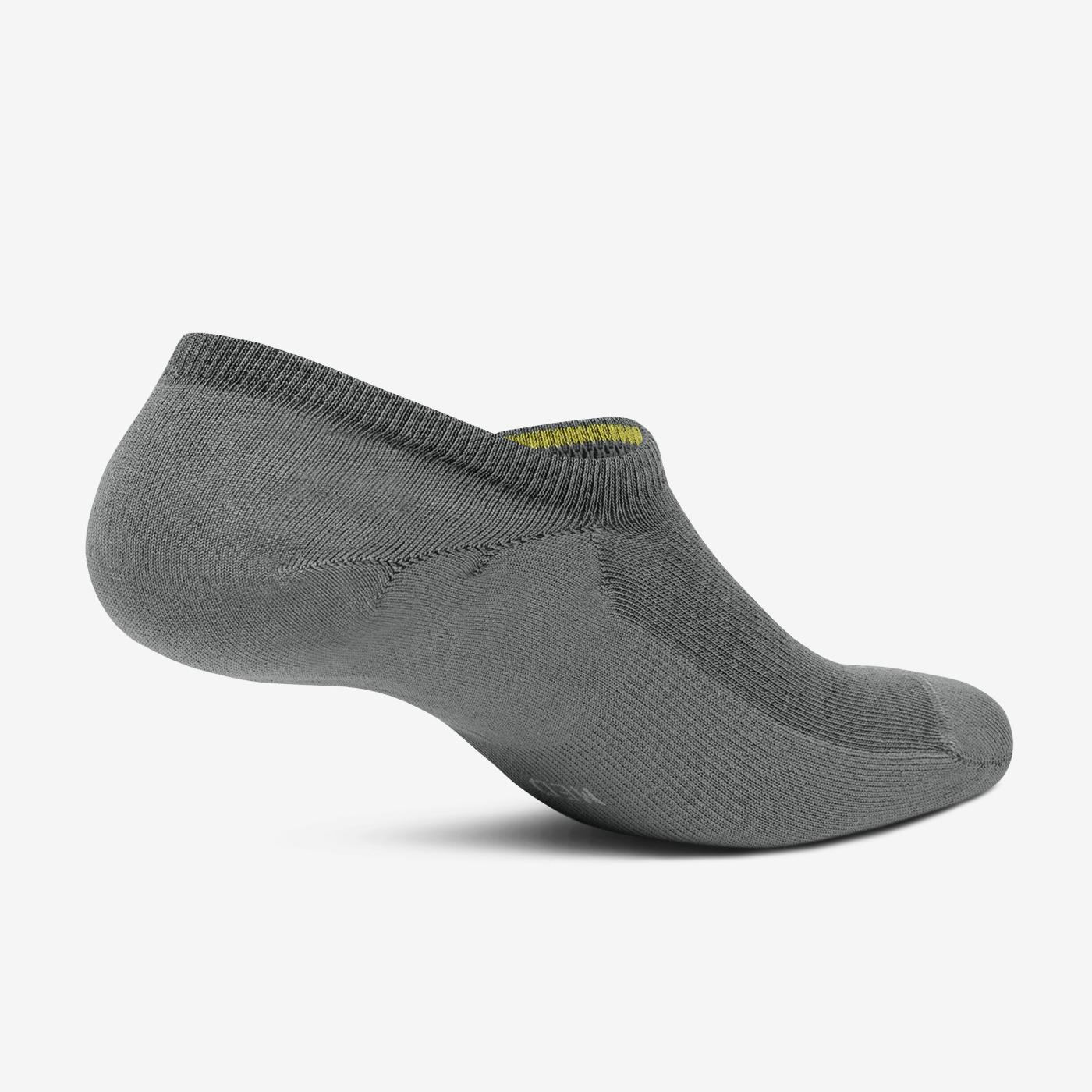 Alternative view of Anytime No Show Sock - Medium Grey