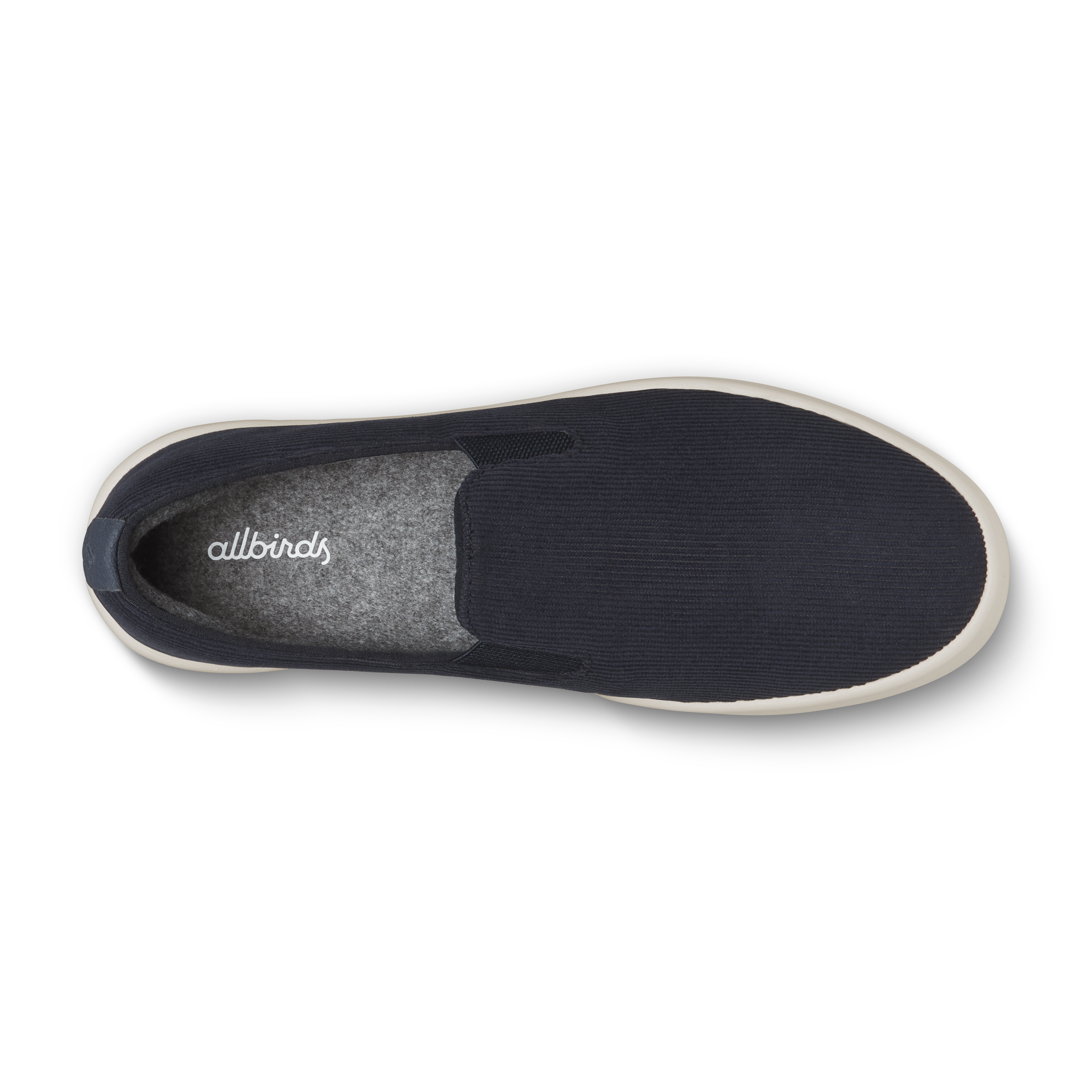 Women's Cruiser Slip On Corduroy - Dark Navy (Stony Cream Sole) - Image 3