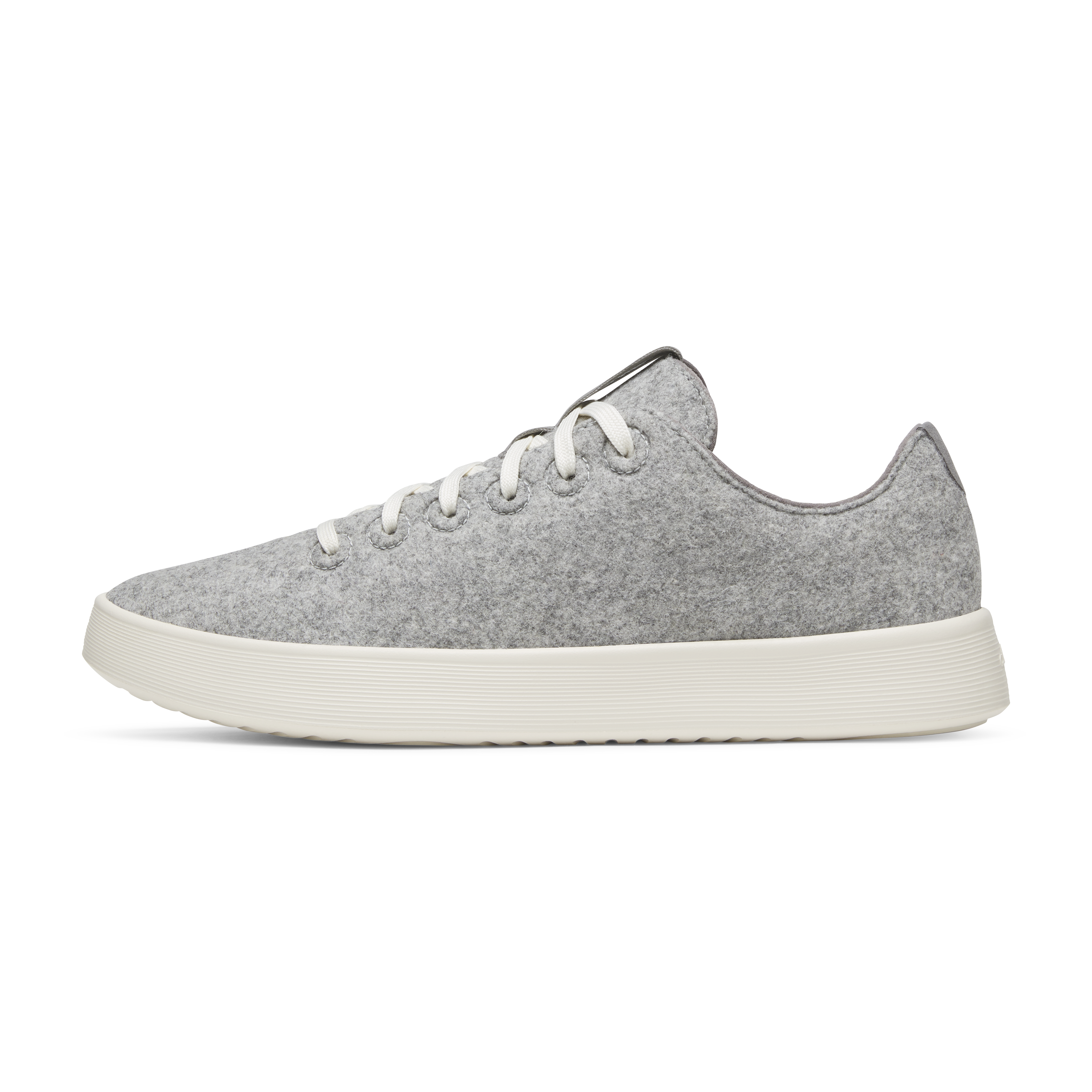 Men's Wool Cruiser - Light Grey (Natural White Sole)