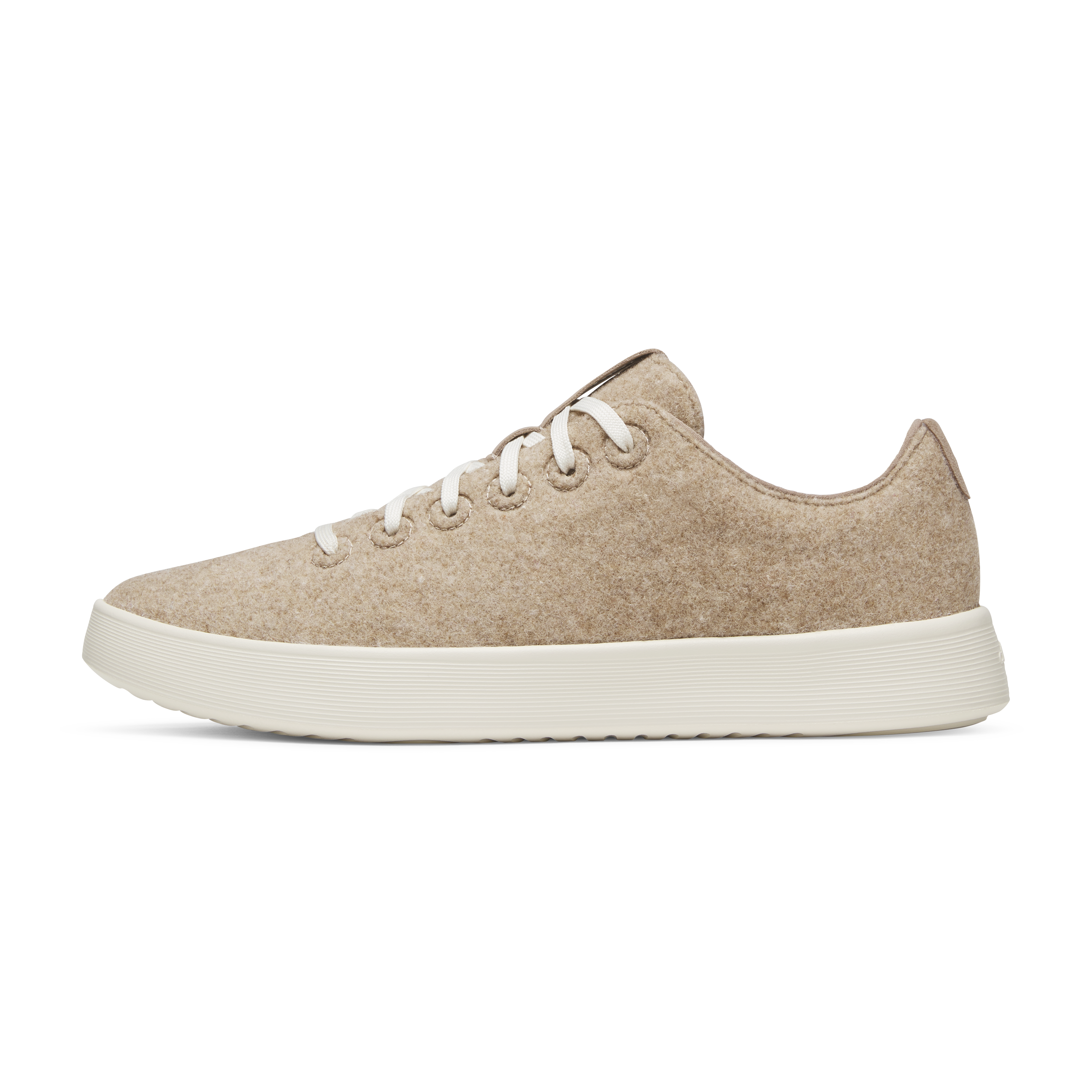 Women's Wool Cruiser - Light Tan (Natural White Sole)