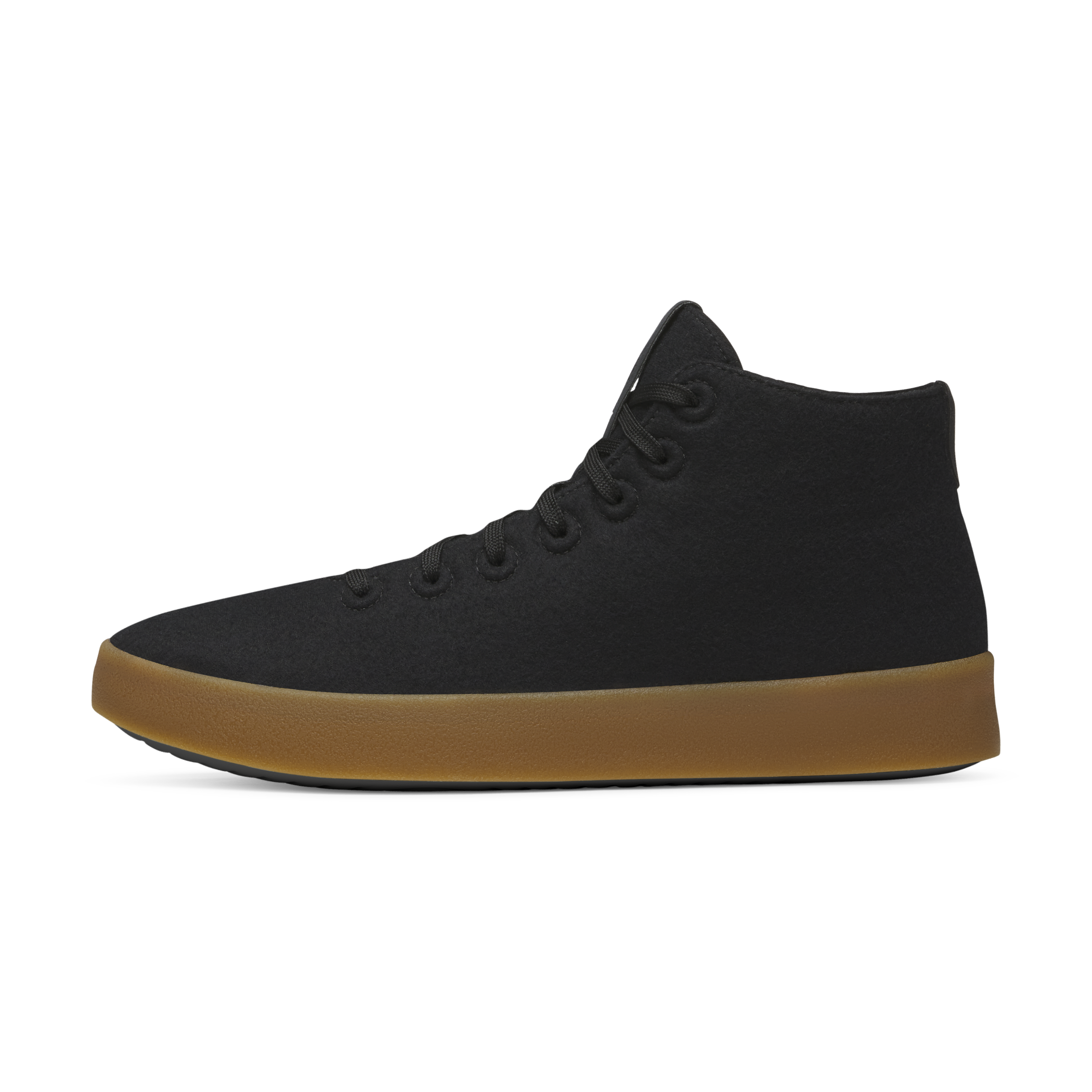 Women's Wool Cruiser Mid Select - Natural Black (Gum Sole)