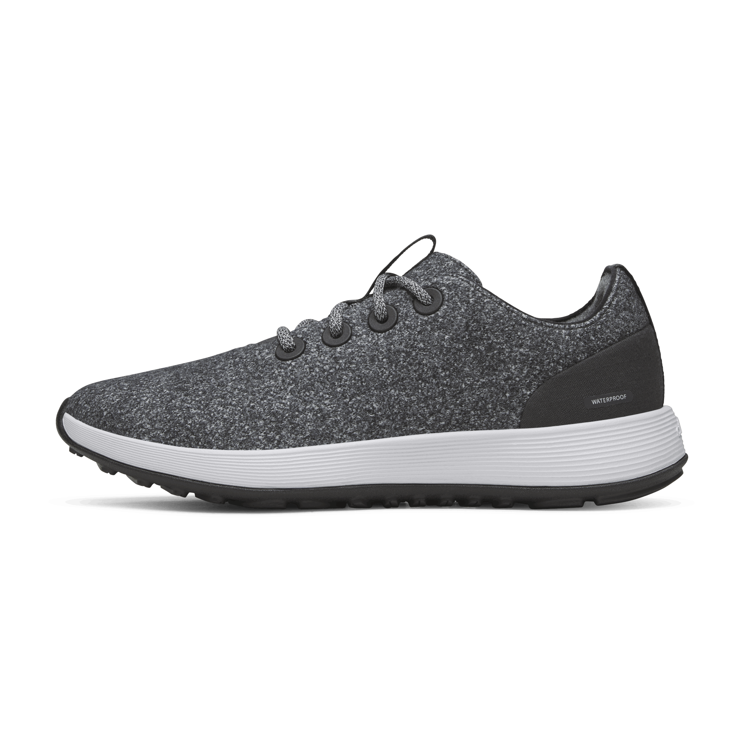 Women's Wool Runner NZ Waterproof - Dark Grey (Light Grey Sole)