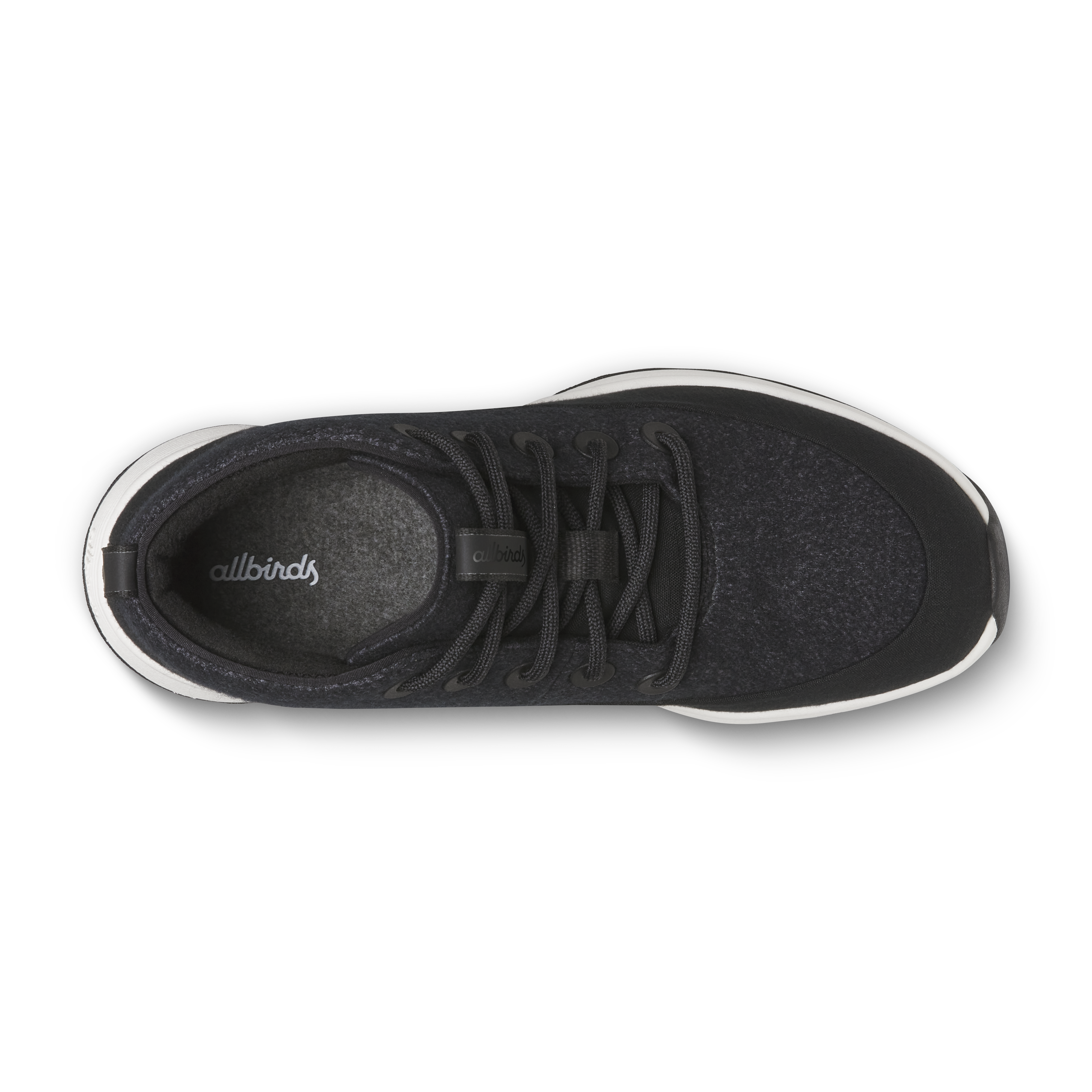 Women's Wool Runner NZ Mid Waterproof - Natural Black (Natural White Sole) - Image 3