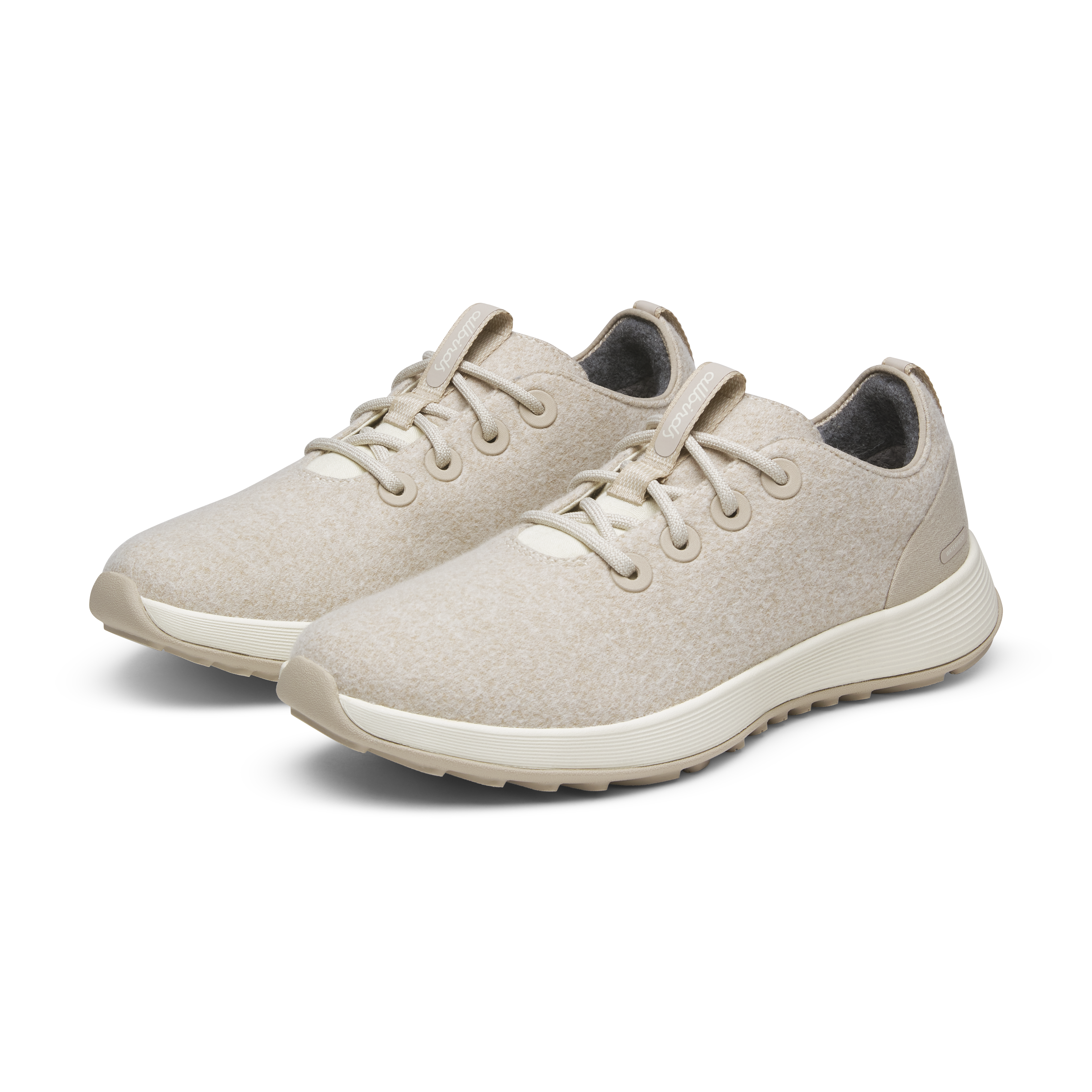Men's Wool Runner NZ Waterproof - Stony Cream/Rugged Beige (Stony Cream Sole) - Image 5