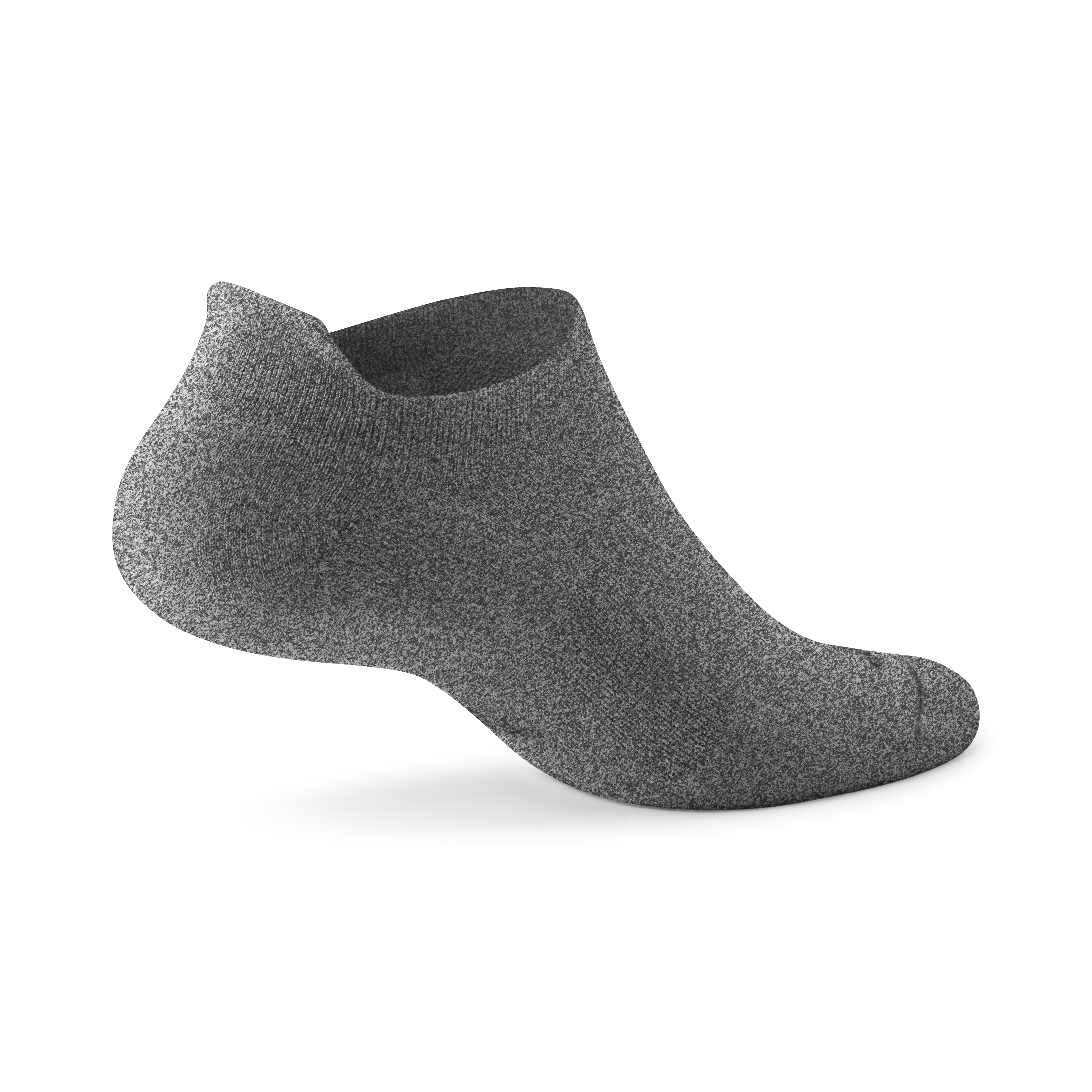 Alternative view of Anytime Ankle Sock - Natural Grey Heather