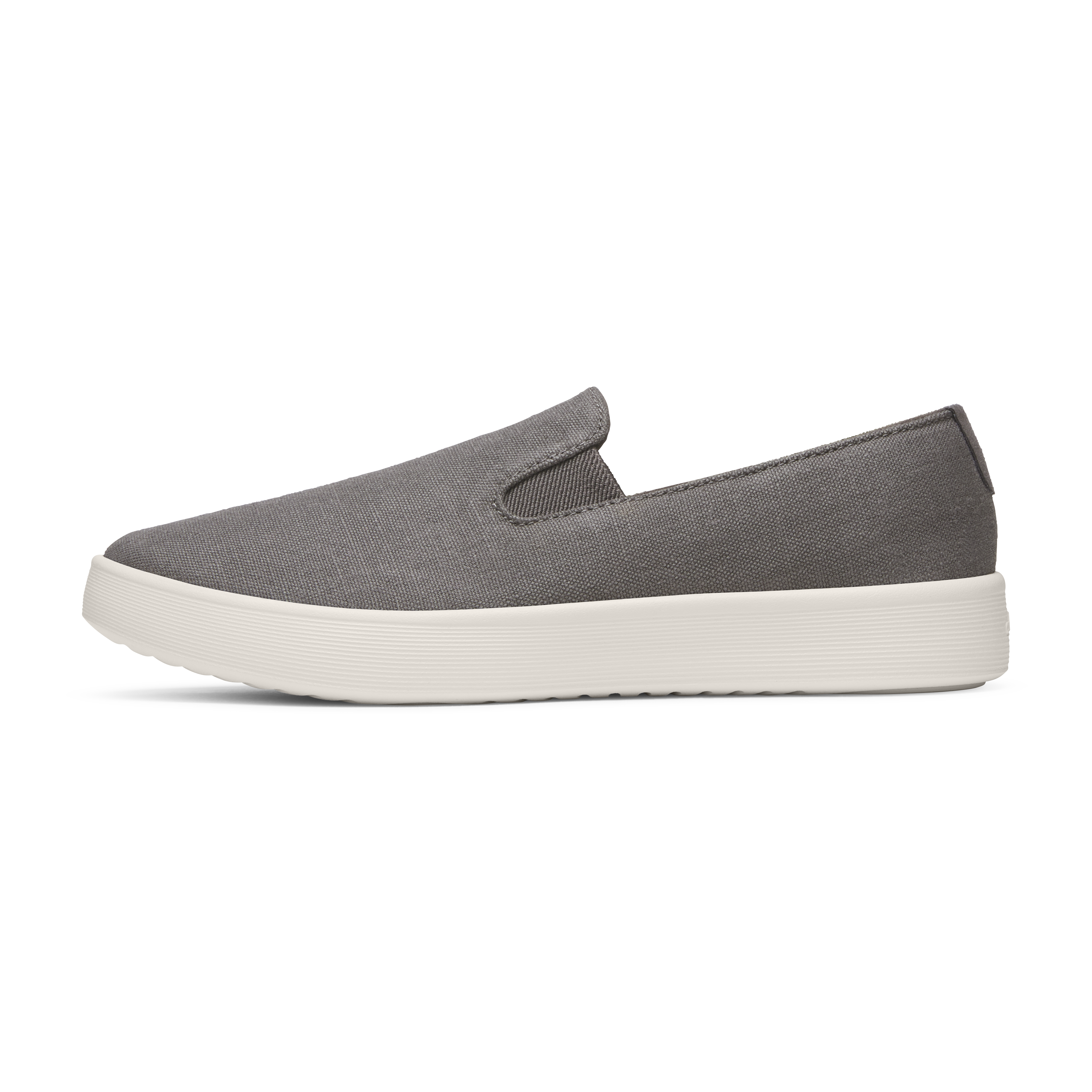 Men's Cruiser Slip On Canvas - Anthracite (Natural White Sole)