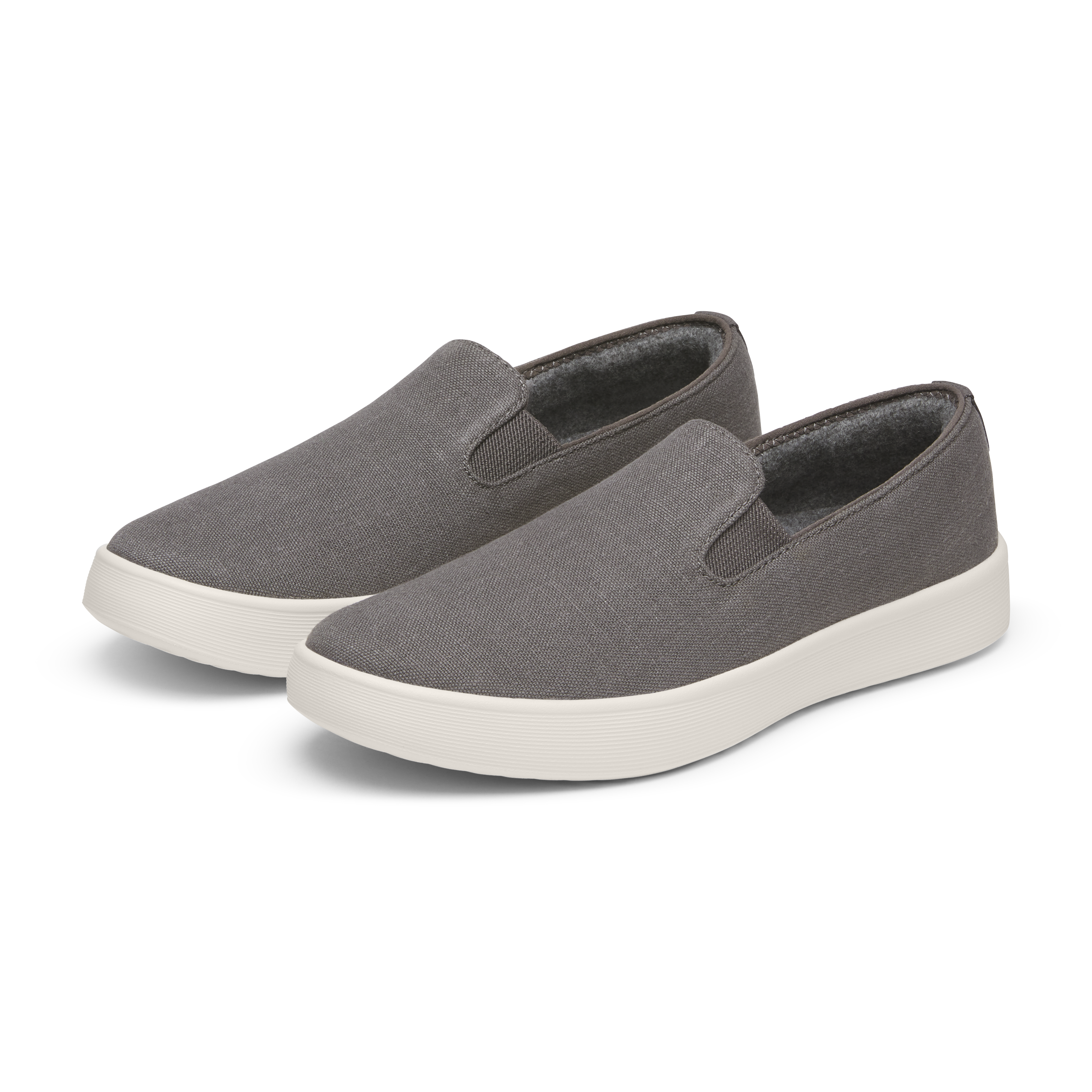 Men's Cruiser Slip On Canvas - Anthracite (Natural White Sole) - Image 5