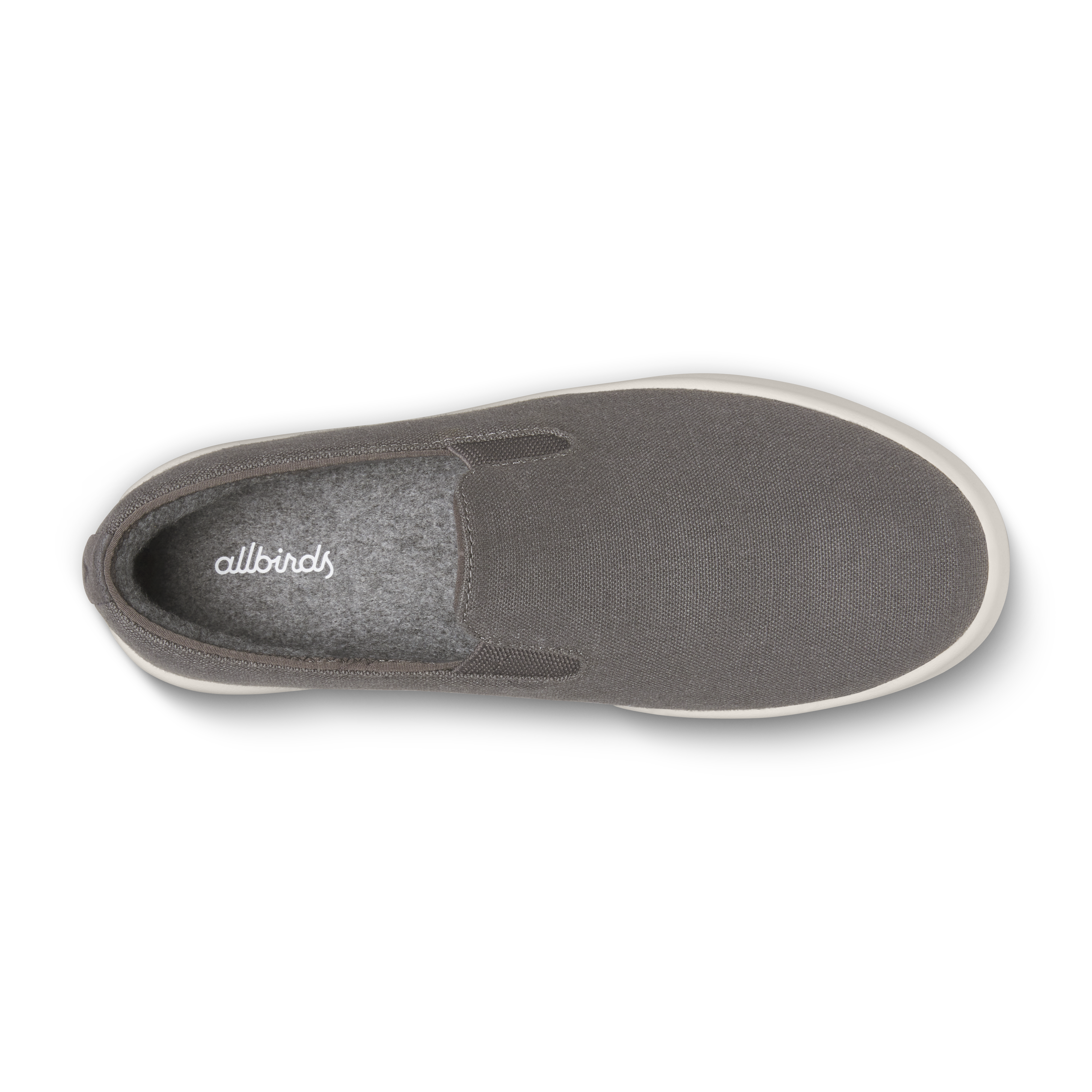 Women's Cruiser Slip On Canvas - Anthracite (Natural White Sole) - Image 3