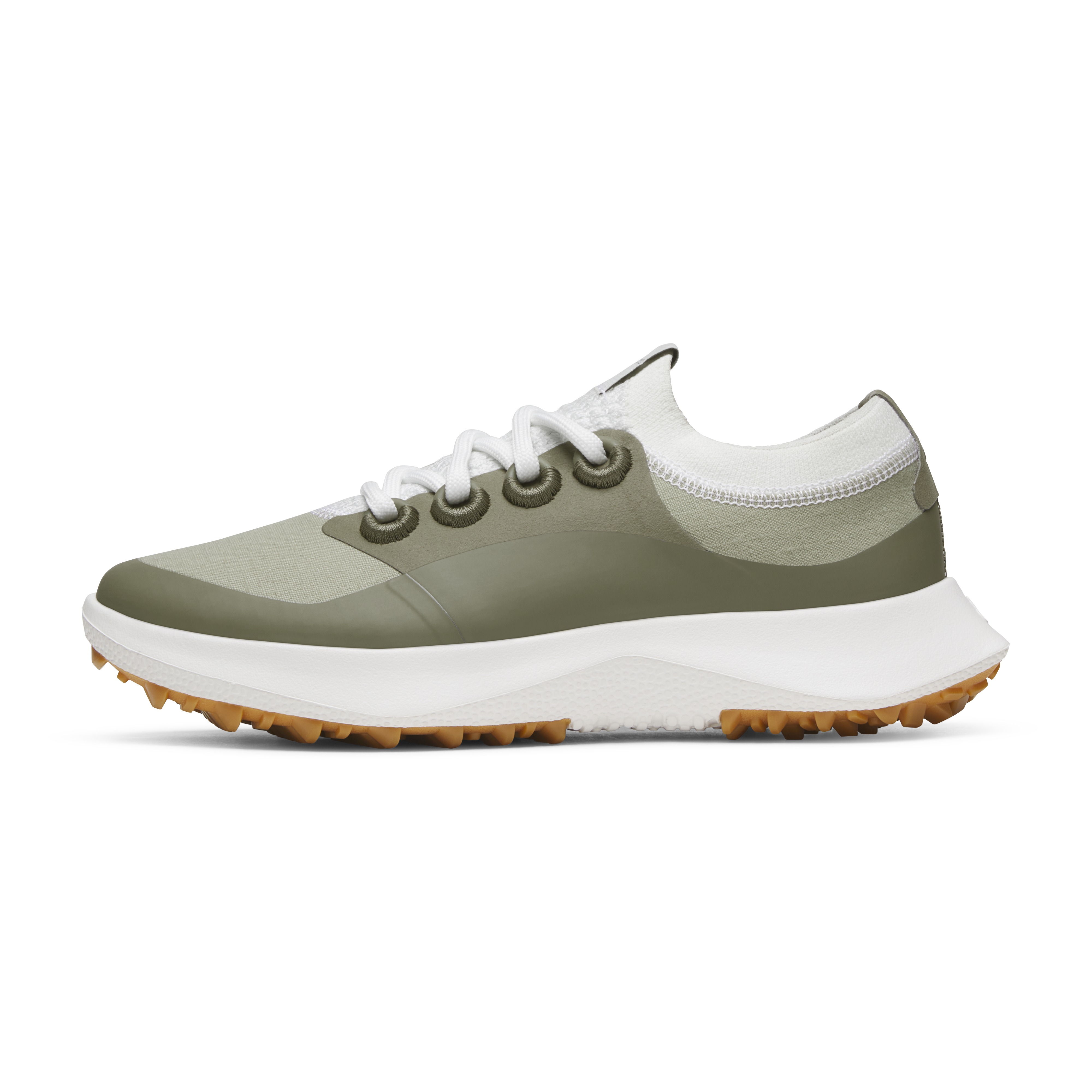 Men's Golf Dasher - Blizzard/Burnt Olive (Medium Gum Sole)